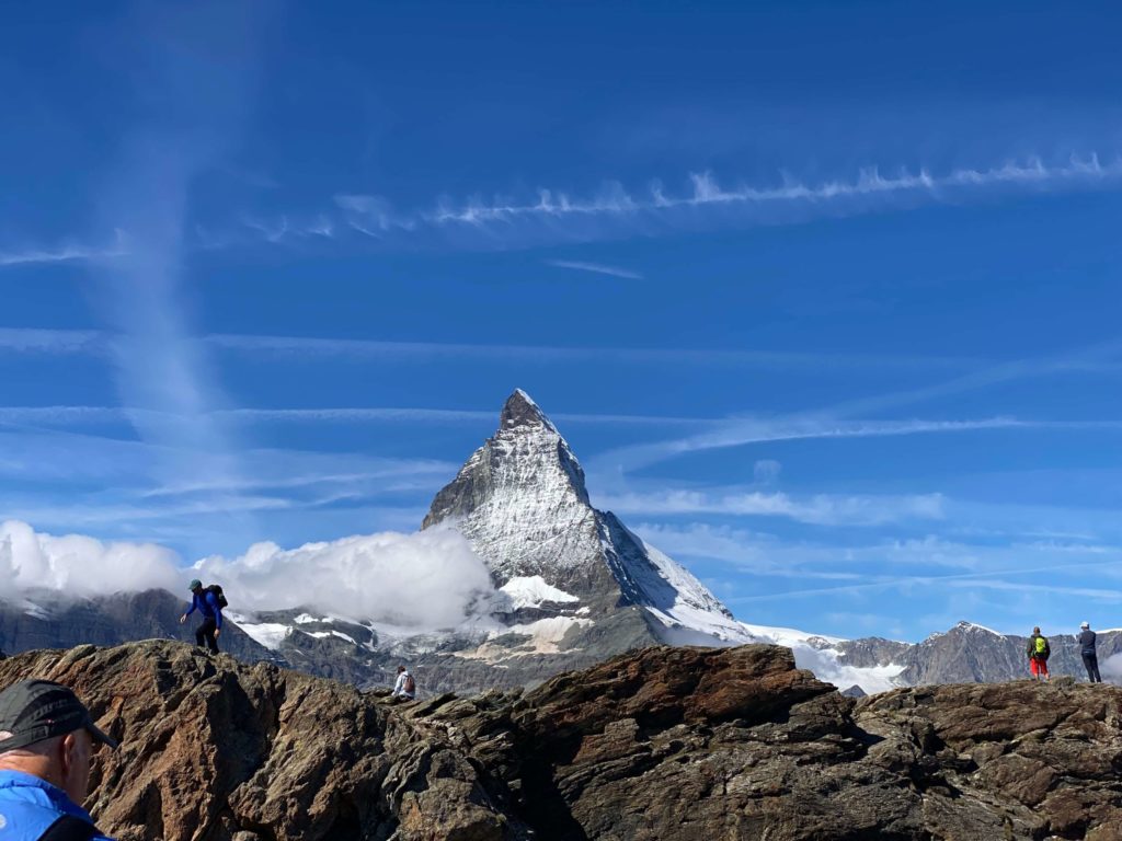 ローテンボーデンからのマッターホルン