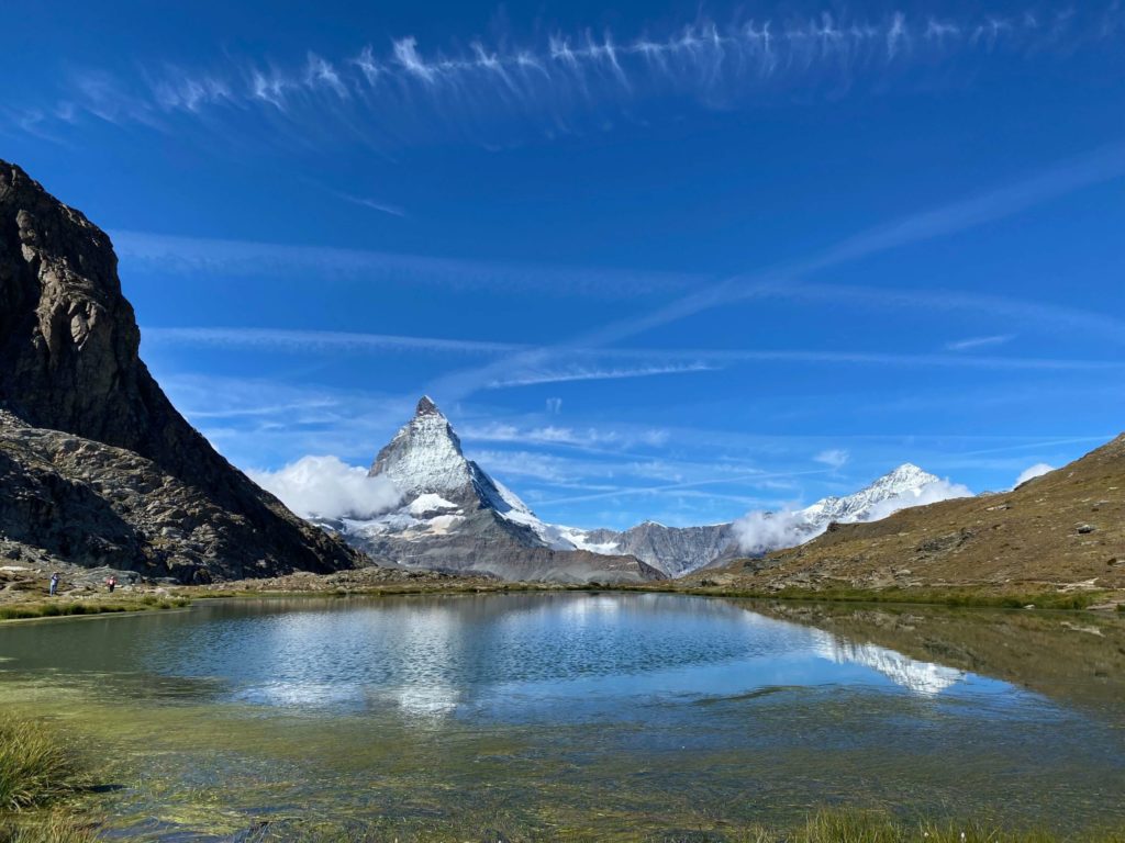 リッフェル湖とマッターホルン