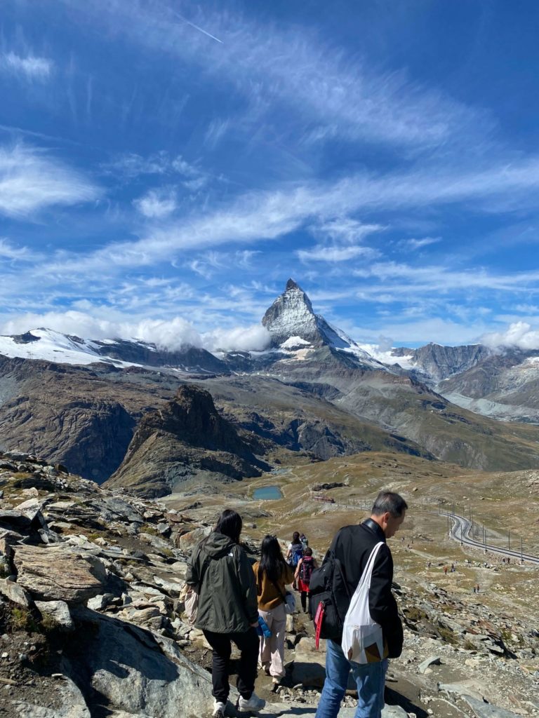 ゴルナーグラード展望台のマッターホルン