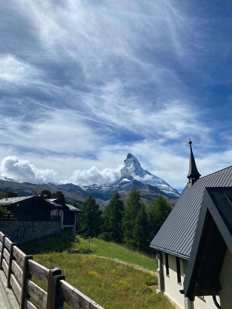 リッフェルアルプからのマッターホルン