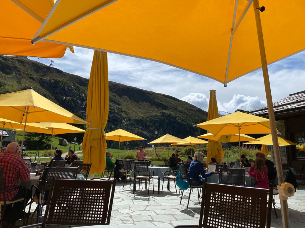 Ristorante Al Boscoのテラス席