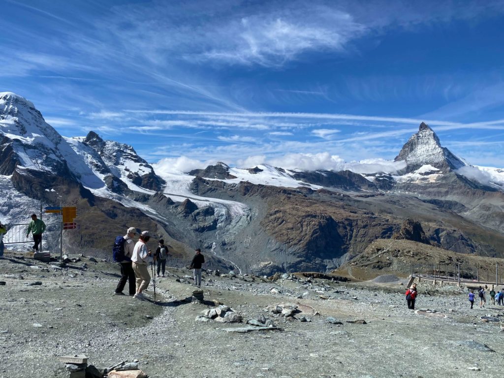 ゴルナーグラード展望台からのマッターホルン