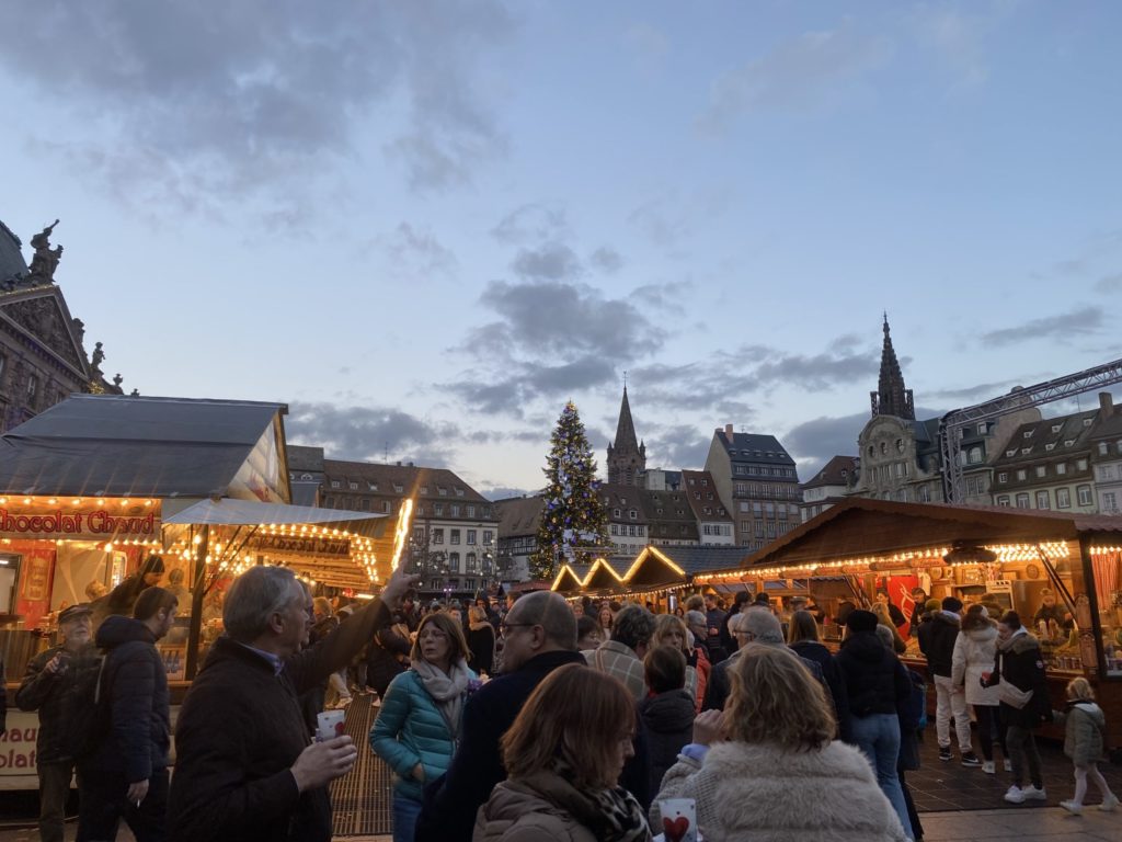 ストラスブールのクリスマスマーケット