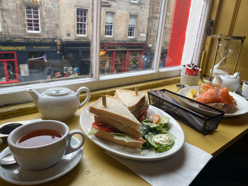 エレファントハウスのサンドイッチ