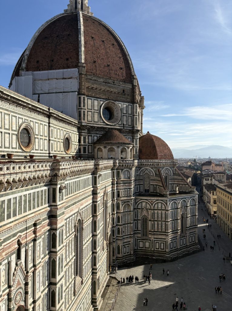 ジョットの鐘楼からのドゥオーモ