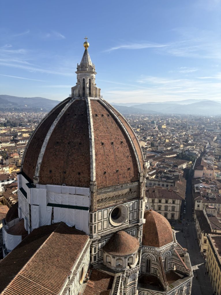 ジョットの鐘楼から見下ろすドゥオーモ
