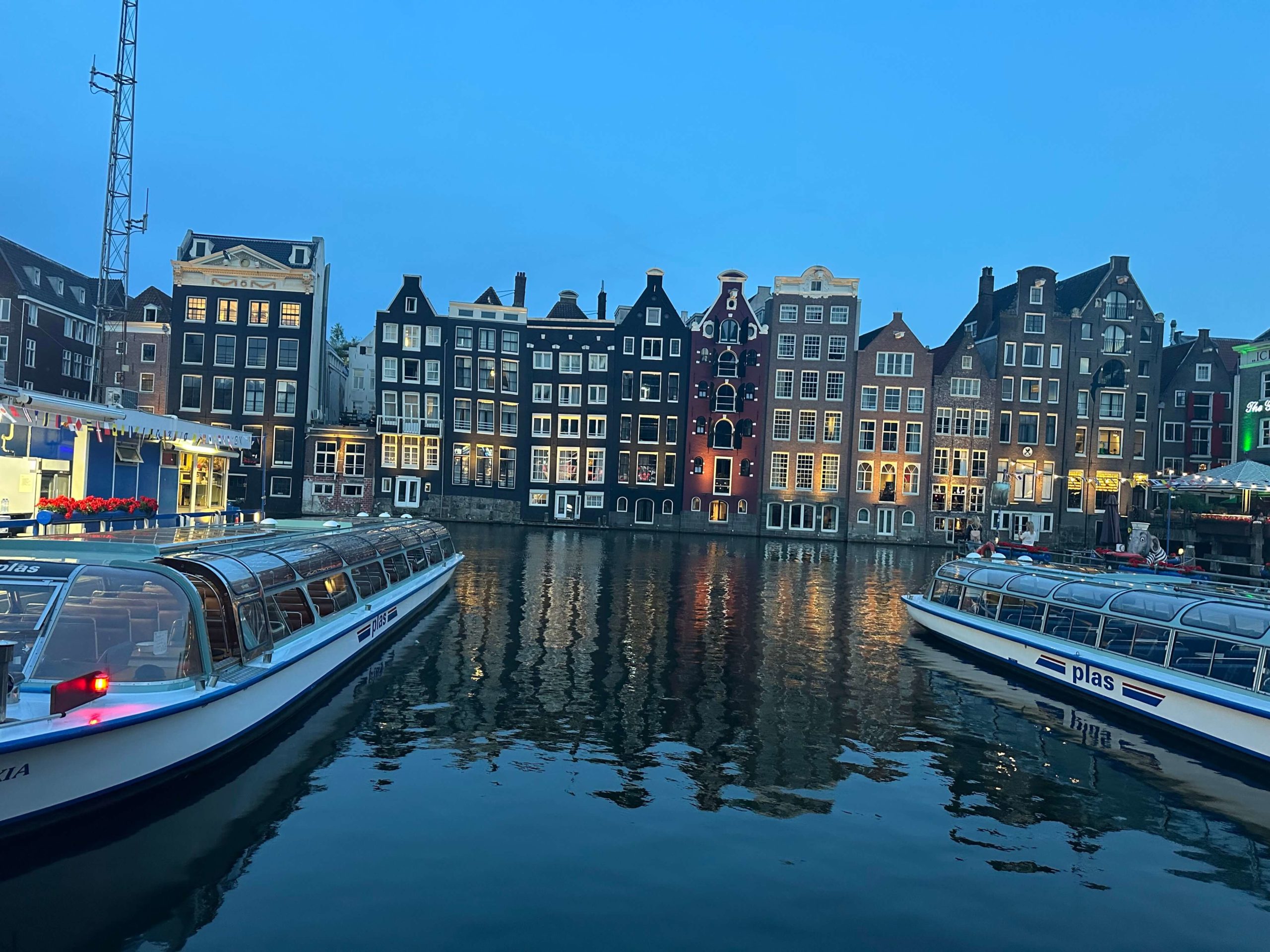 アムステルダムの街並み