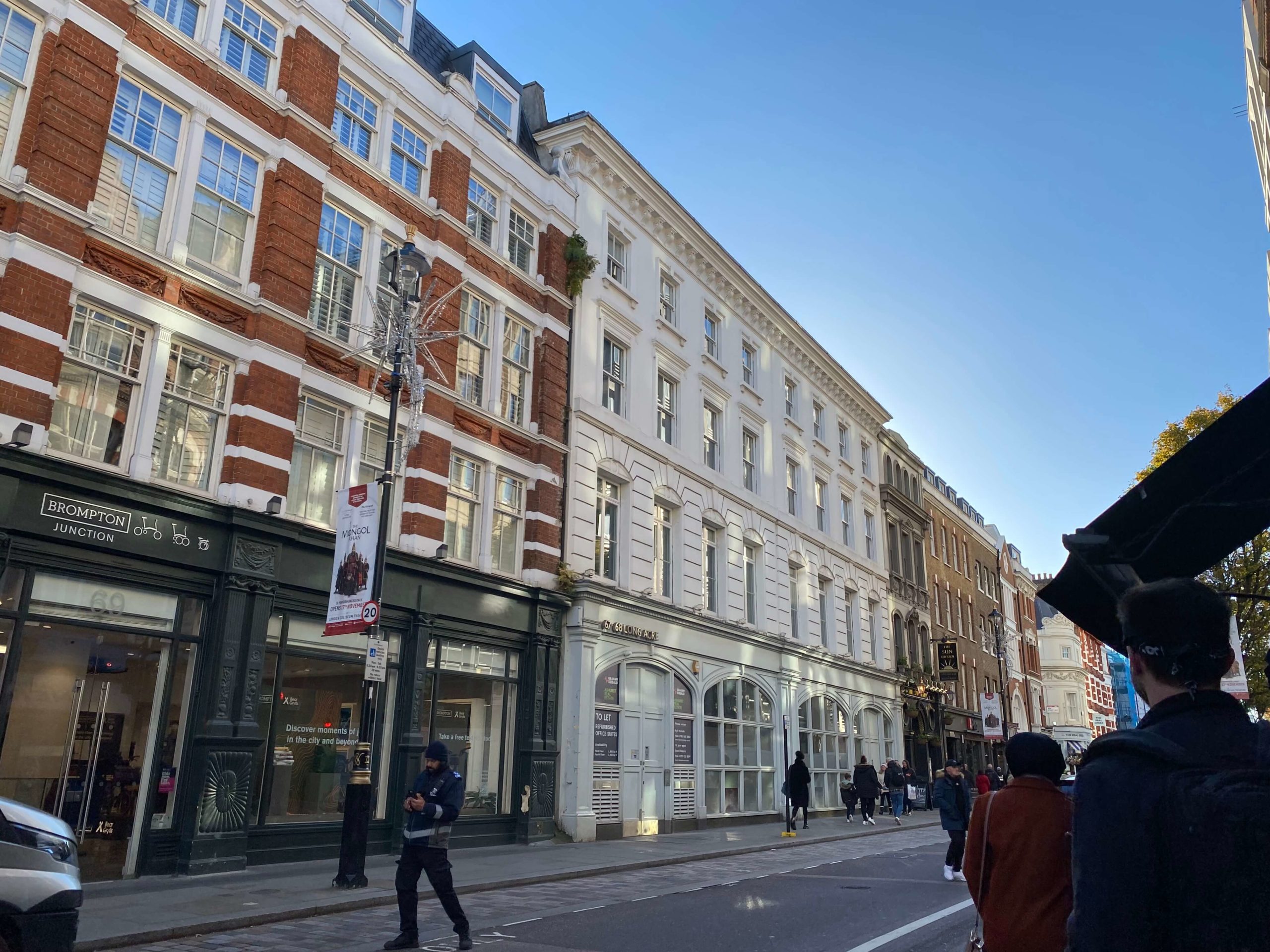 ロンドンの街並み